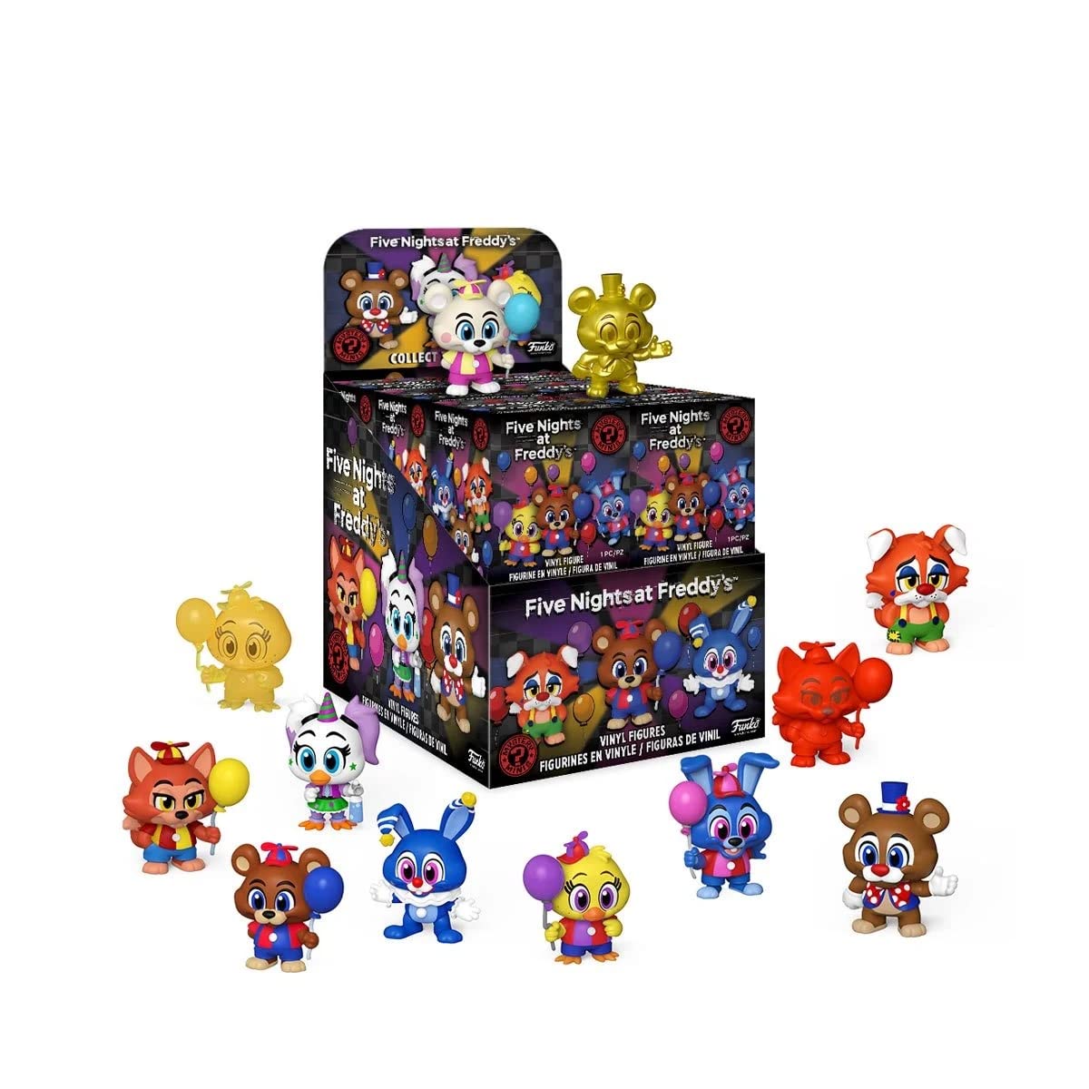 Five Nights at Freddy’s (FNAF) Security Breach Mystery Minis Blind Box Vinyl Figure (One Variation Chosen at Random)