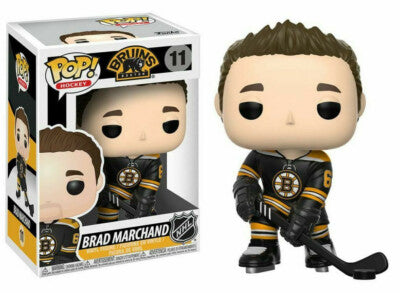 Funko Pop! NHL : Boston Bruins - Brad Marchand 11 + Pop Protector
