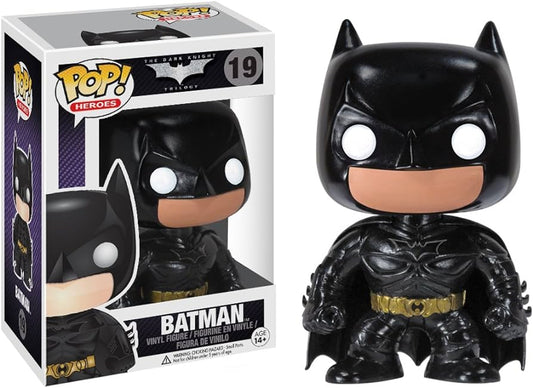 Funko Pop! The Dark Knight Trilogy- Batman (Dark Knight Rises) 19 (VAULTED) + Free Protector