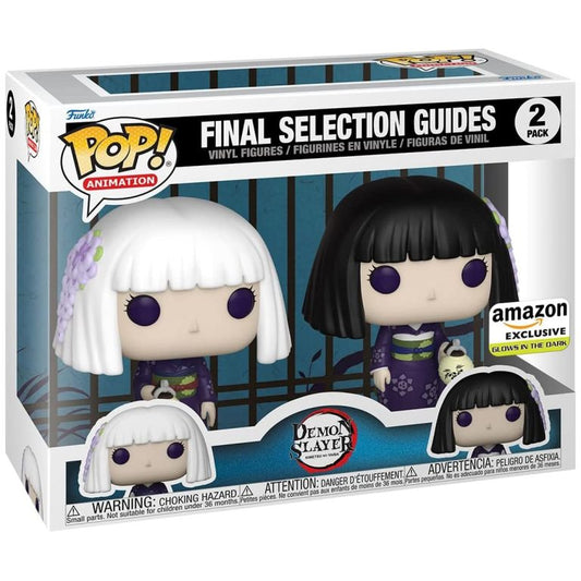 Funko POP! Animation: Demon Slayer - Final Selection Guides 2 pack Amazon GITD Exclusive