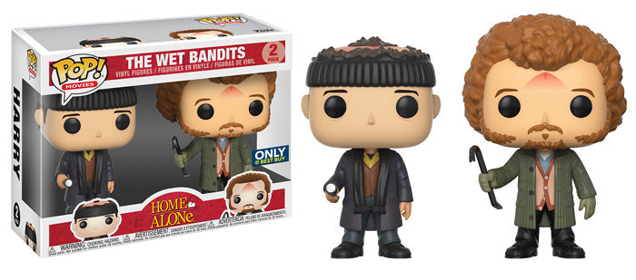 Funko Pop! The Wet Bandits Harry 492 and Marv 493 - Home Alone 2 Pack Best Buy Exclusive (VAULTED)