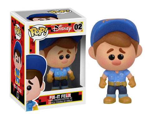 Funko Pop! Disney Wreck-It Ralph Fix-It Felix 02 (VAULTED) + Free Protector