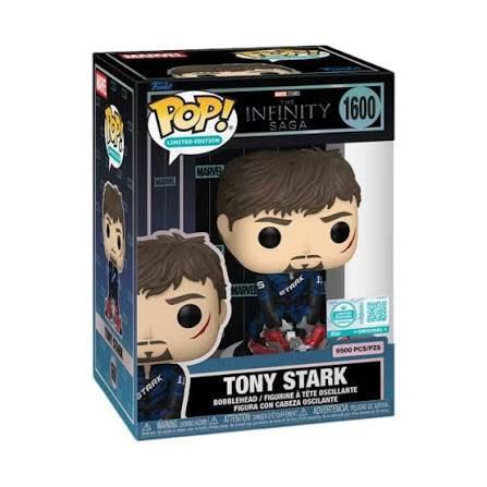Funko Pop! Marvel The Infinity Saga - Tony Stark Limited 9500 PCS Figure + Pop Protector