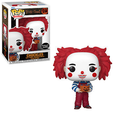 Funko Pop! Trick ‘r Treat Chuckles 1244 Spirit Exclusive + Free Protector
