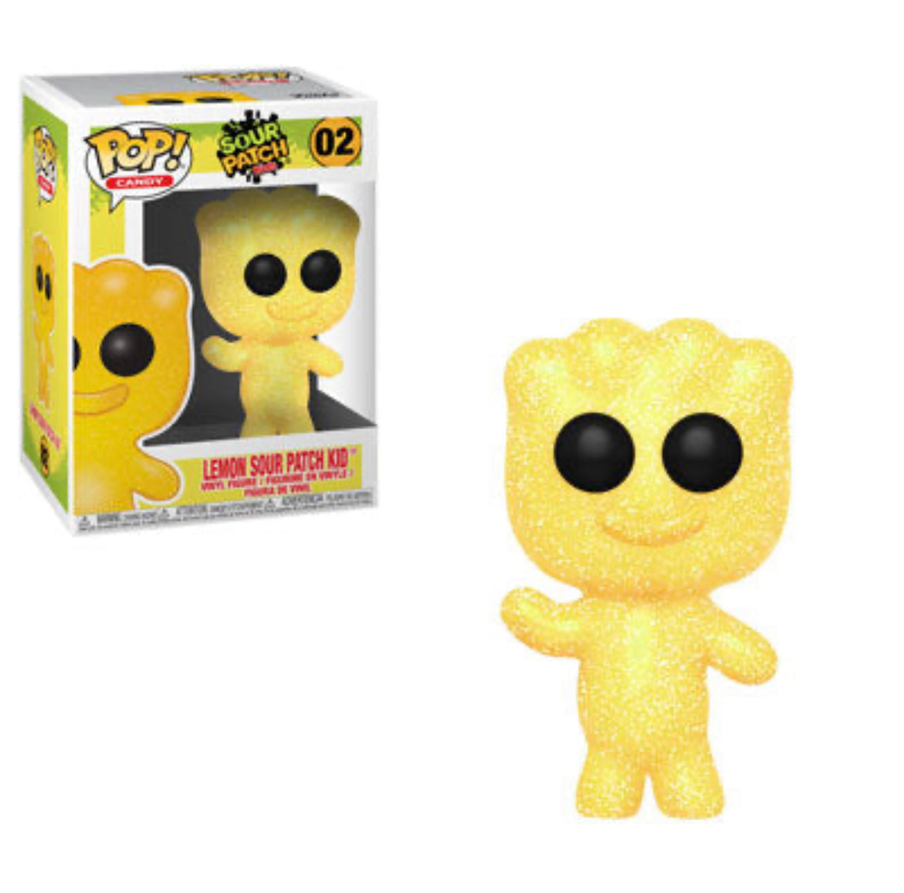 Funko Pop! Sour Patch Kids - Lemon Sour Patch Kid 02 + Free Protector