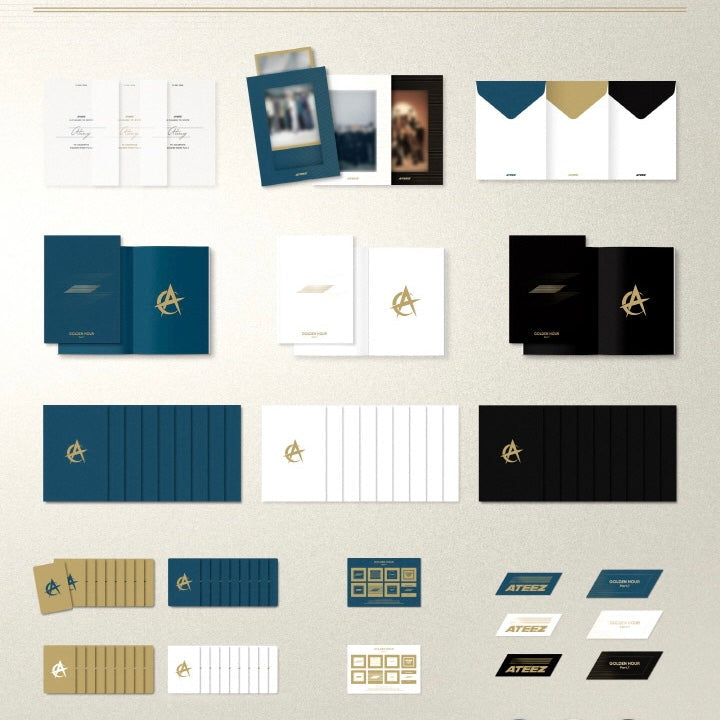 K-pop Ateez Golden Hour - DIARY Ver. Part. 1 10th Mini Album