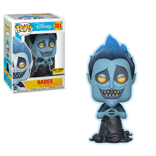 Funko Pop! Disney Hercules - Hades 381 Hot Topic Exclusive + Free Protector