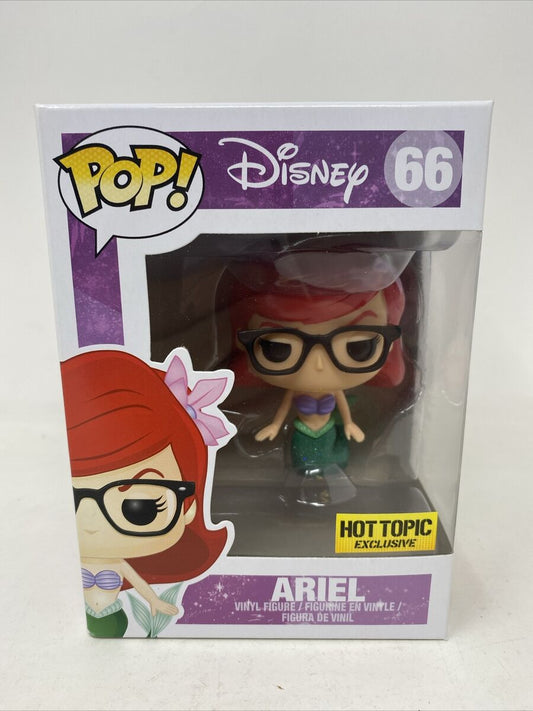 Funko Pop! Disney The Little Mermaid Ariel 66 Hot Topic Exclusive (VAULTED) + Free Protector