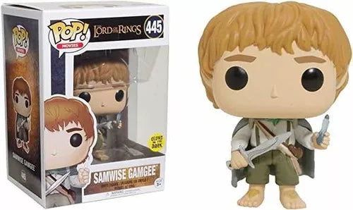 Funko Pop! The Lord of the Rings - Samwise Gamgee 445 Glows in the Dark + Free Protector