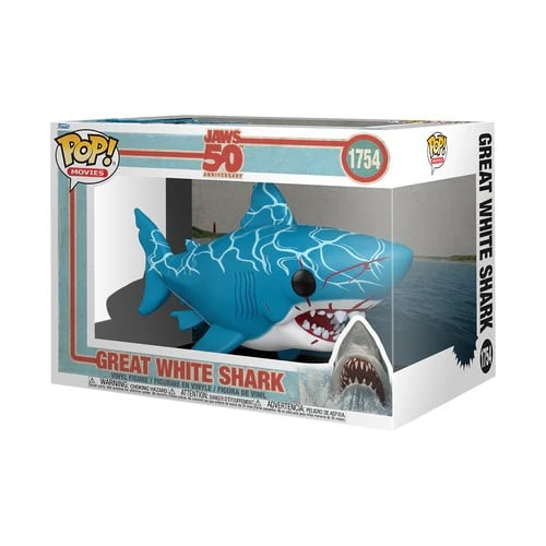 Funko Pop! Jaws 50th Anniversary: Great White Shark 1754 Vinyl Figure