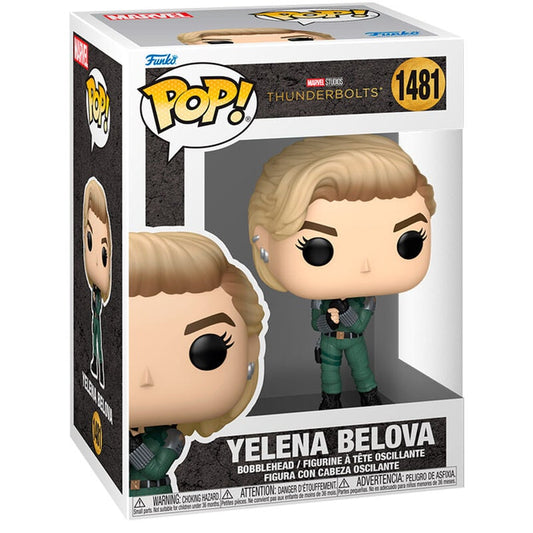 Funko Pop! Marvel Thunderbolts Yelena Belova 1481 + Pop Protector