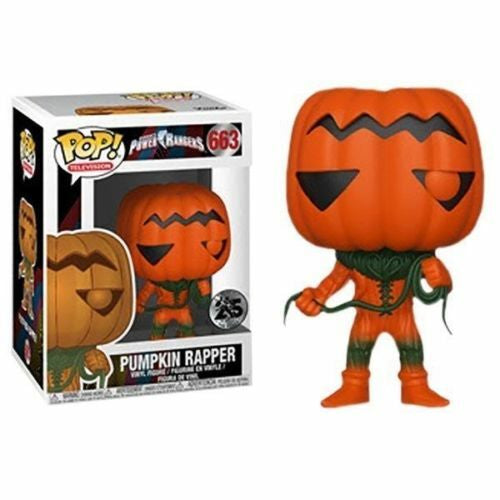 Funko Pop! 25 Years Power Rangers - Pumpkin Reaper 663 EB Games Exclusive Figure + Pop Protector