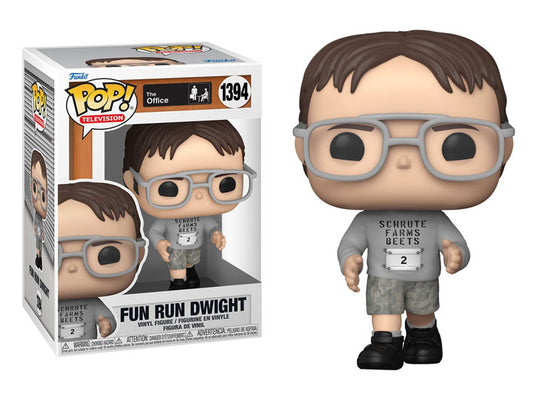 Funko Pop! The Office Fun Run Dwight 1394 + Free Protector