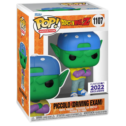 Funko Pop! Dragon Ball Z Piccolo (Driving Exam) 1107 Funimation 2022 Exclusive + Free Protector