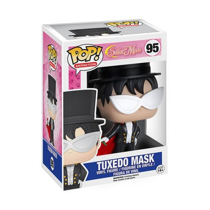 Funko Pop! Sailor Moon - Tuxedo Mask 95 (VAULTED) + Free Protector (box damage)
