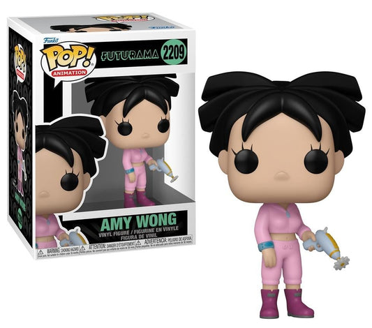 Funko Pop! Futurama - Amy Wong 2209 Figure + Pop Protector