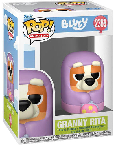 Funko Pop! Bluey - Granny Rita 2369 Figure + Pop Protector