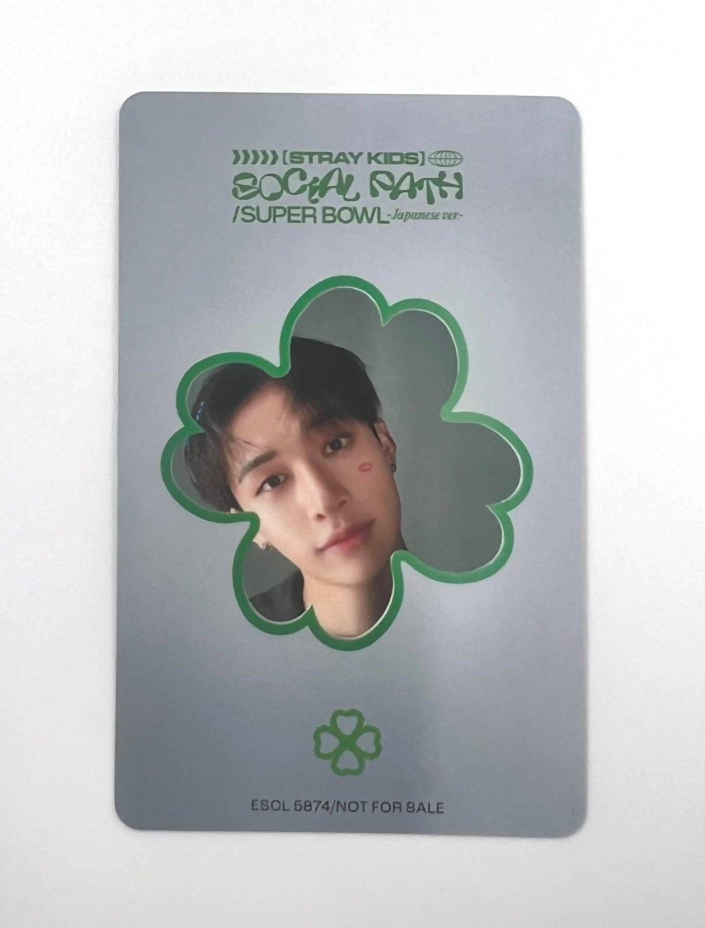 K-pop Stray Kids Bang Chan Social Path / Super Bowl -Japanese ver.- Regular Official Photocard