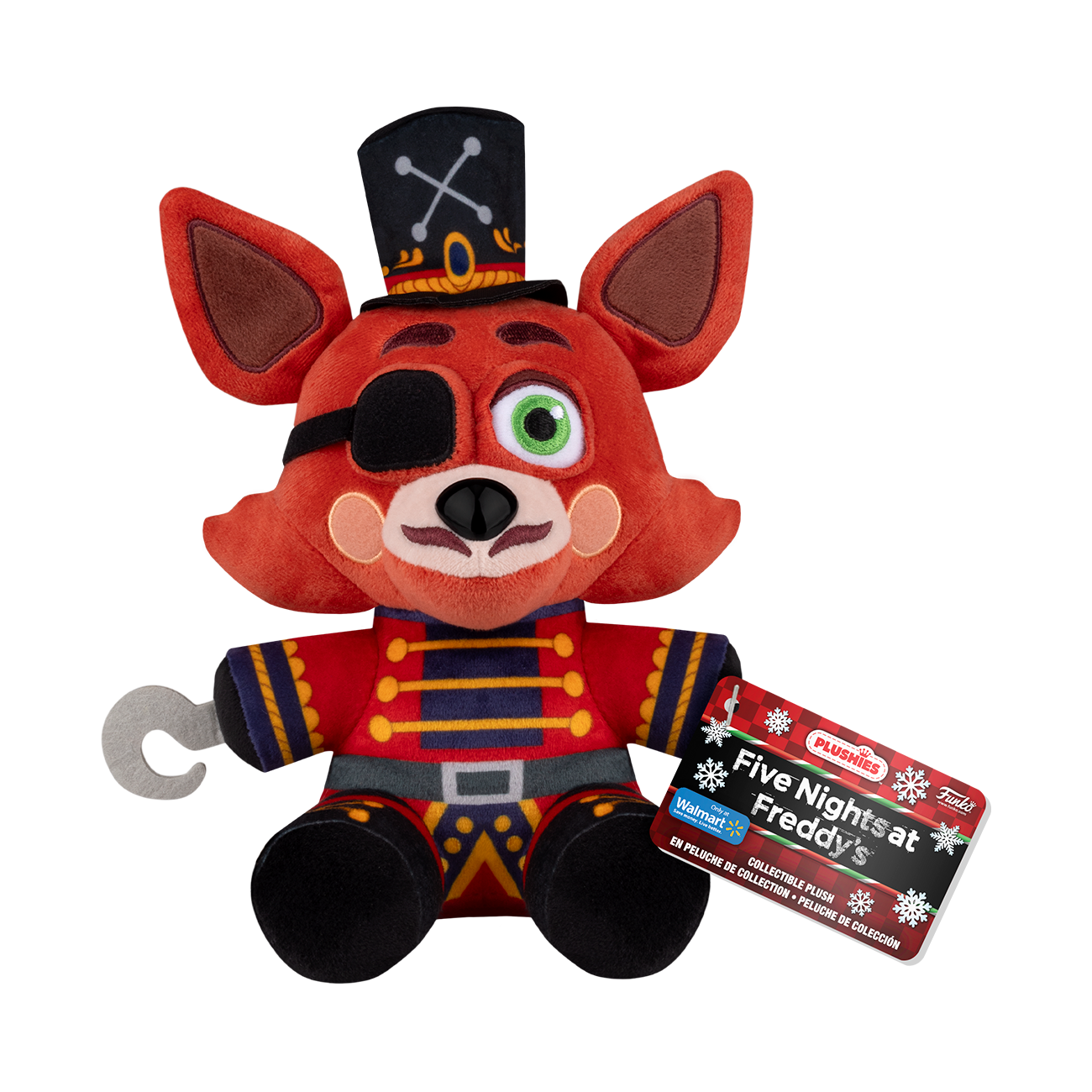 Funko Plush! Five Nights at Freddy’s (FNAF) Holiday Nutcracker Foxy 6 to 7 inch Plushie