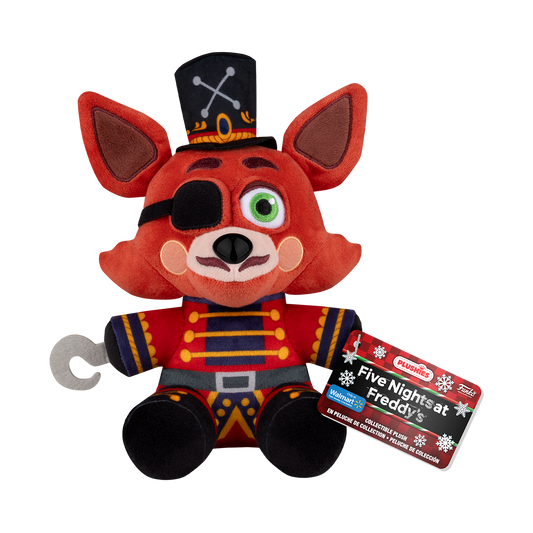 Funko Plush! Five Nights at Freddy’s (FNAF) Holiday Nutcracker Foxy 6 to 7 inch Plushie