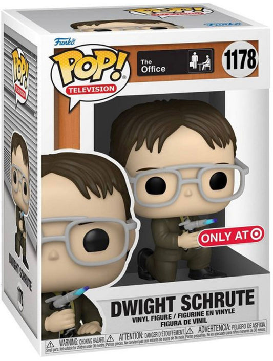 Funko Pop! The Office Dwight Shrute 1178 Target Exclusive + Protector