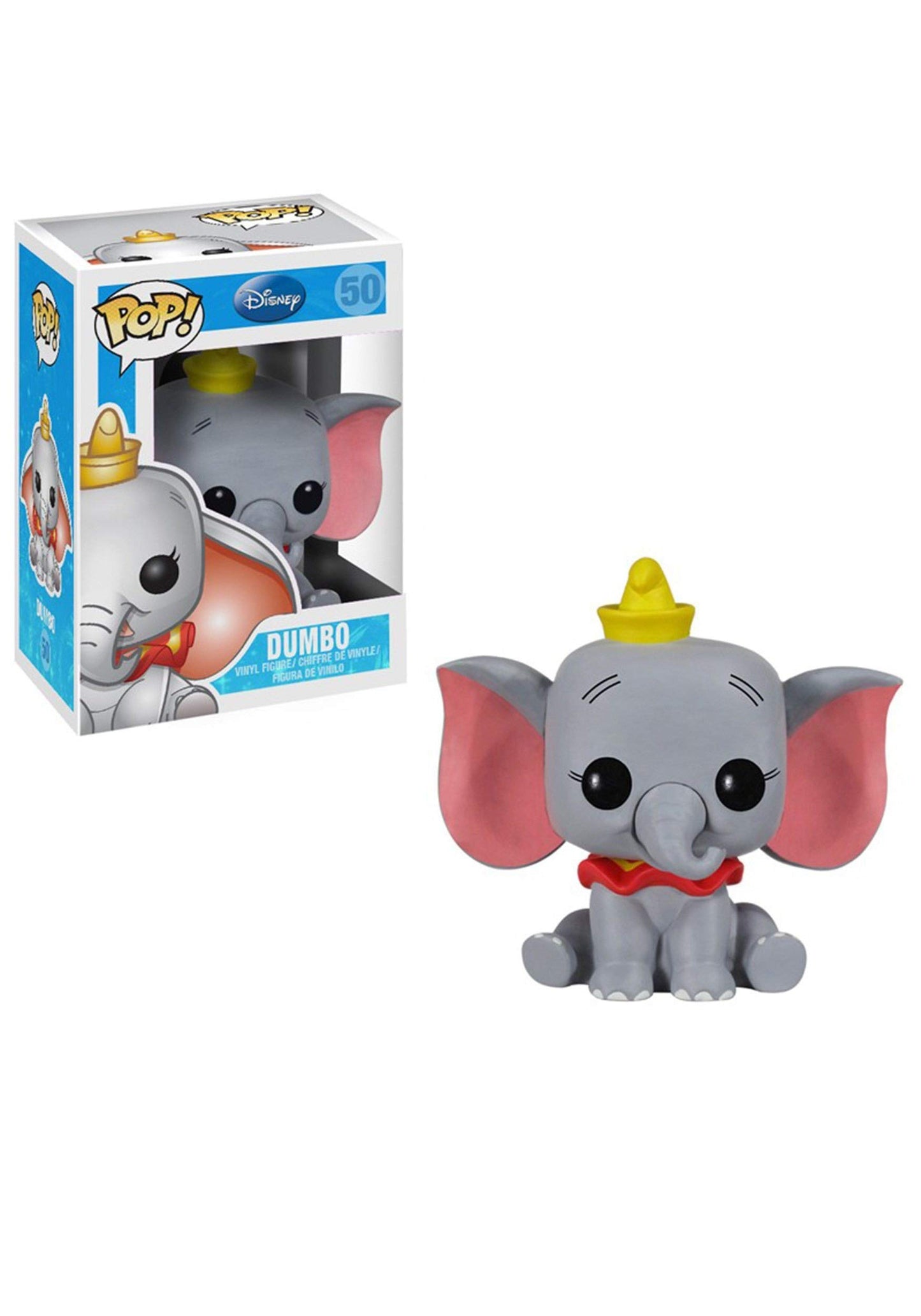 Funko Pop! Disney Dumbo 50 (VAULTED) (box ware) + Pop Protector