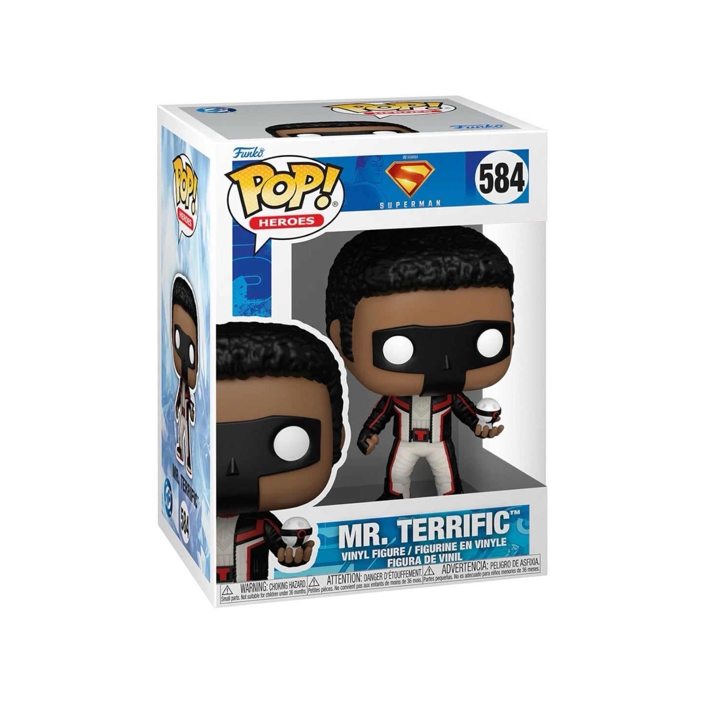 Funko Pop! Superman - Mr. Terrific 584 + Pop Protector