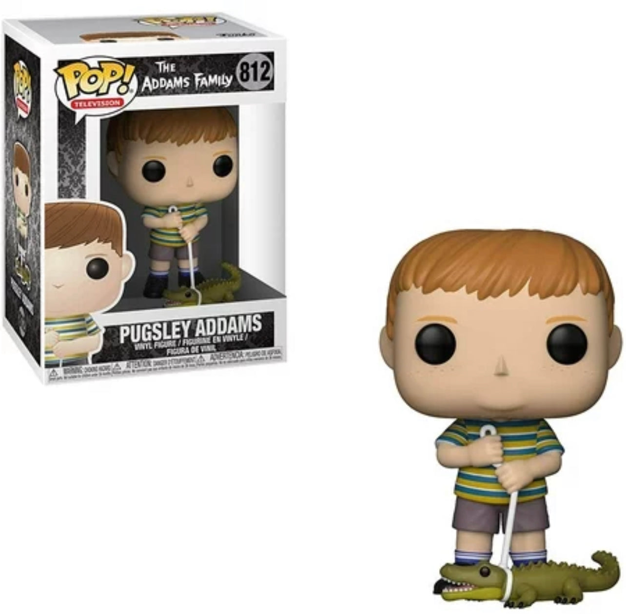 Funko Pop! The Addams Family Pugsley Addams 812 + Free Protector
