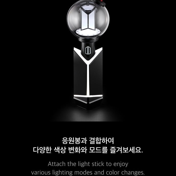K-POP BTS OFFICIAL LIGHT STICK VER.4 CRADLE + 1 LIGHTSTICK PARTS (RANDOM)