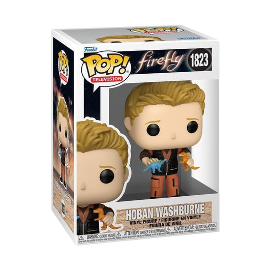 Funko Pop! Firefly - Hoban Washburne 1823 Figure + Pop Protector