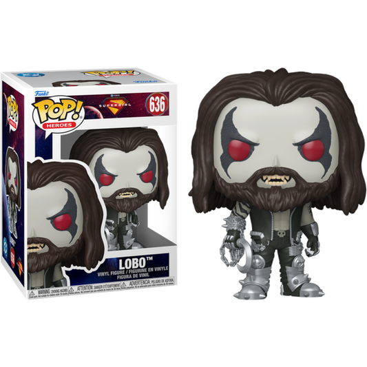 Funko Pop! Supergirl - Lobo 636 Figure + Pop Protector