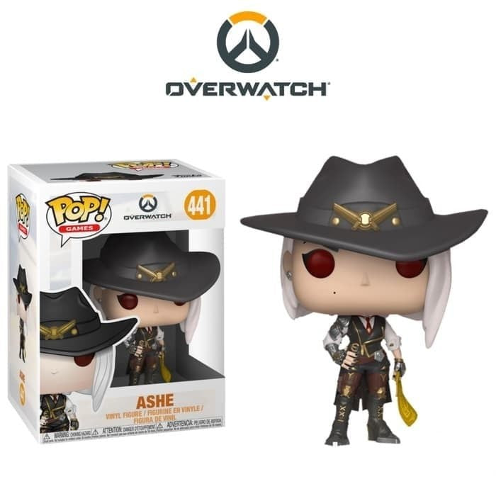 Funko Pop! Overwatch Ashe 441 (VAULTED) + Pop Protector