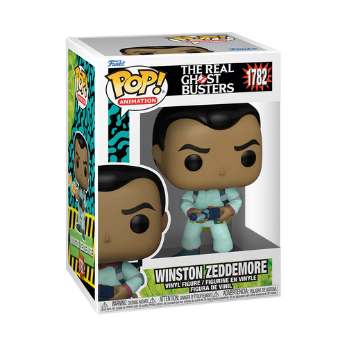 Funko Pop! The Real Ghostbusters : Winston Zeddemore 1782 + Pop Protector