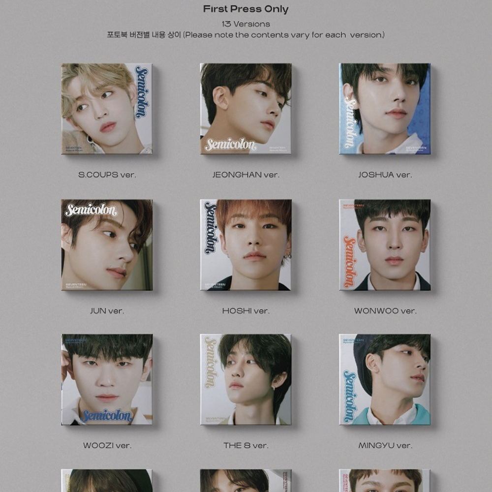 K-pop Seventeen - ; [ Semicolon ] Special Album (Random)