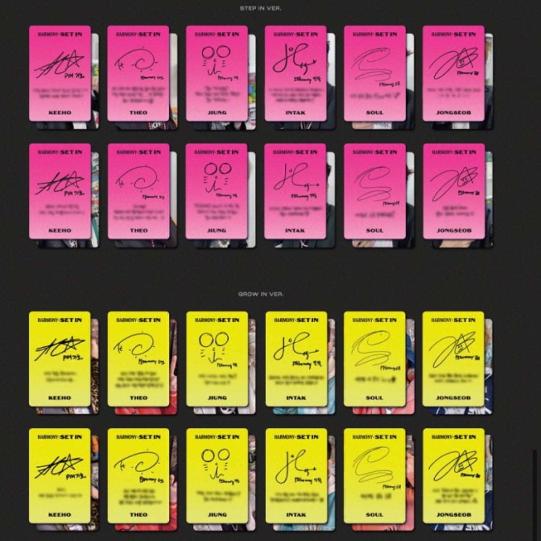 K-pop P1Harmony - Harmony : Set In (5th Mini Album) SET IN Ver.