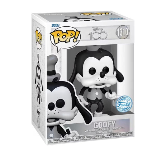 Funko Pop! Disney 100 - Goofy 1310 Funko Special Edition + Free Protector