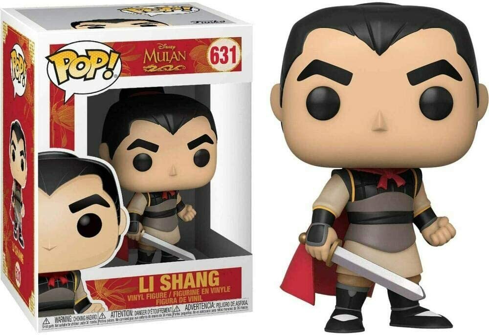 Funko Pop! Disney Mulan : Li Shang 631 + Pop Protector