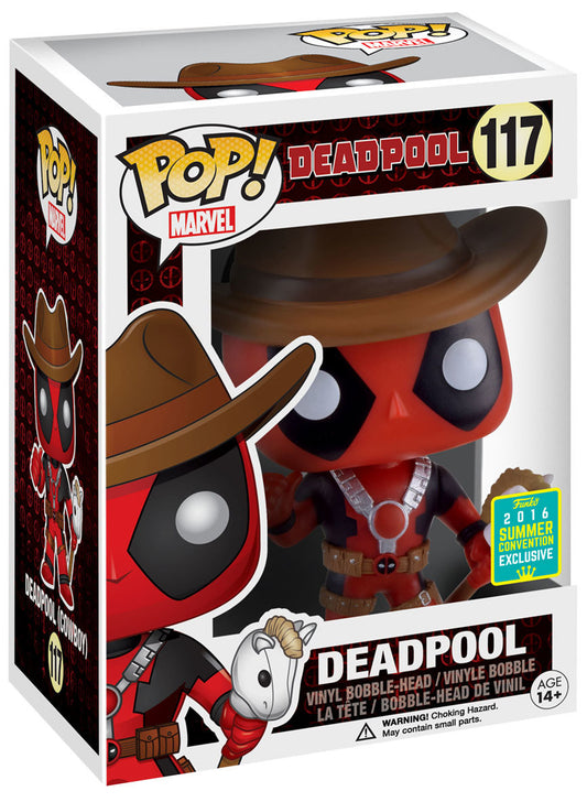 Funko POP! Marvel: Deadpool #117 - Deadpool 2016 summer convention + PROTECTOR!