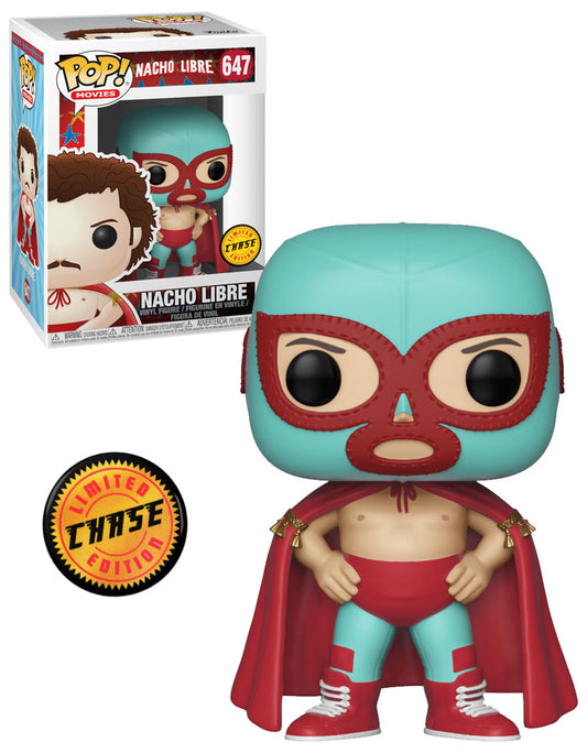 Funko POP! Movies: Nacho Libre #647 CHASE + PROTECTOR!
