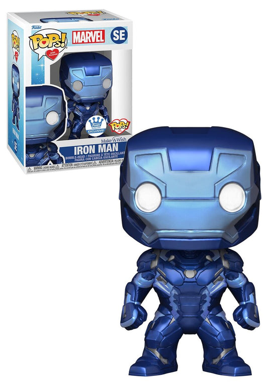 Funko POP! Marvel - Iron Man Funko shop exclusive MAKE A WISH SE + PROTECTOR!