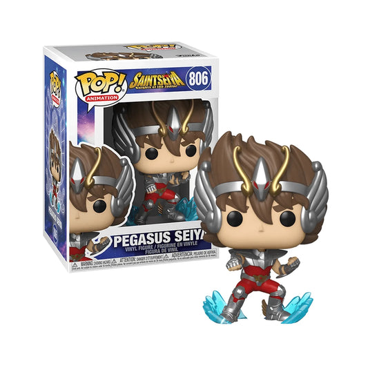 Funko POP! Saint Seiya Knights of the Zodiac 806 Pegasus Seiya + FREE PROTECTOR!