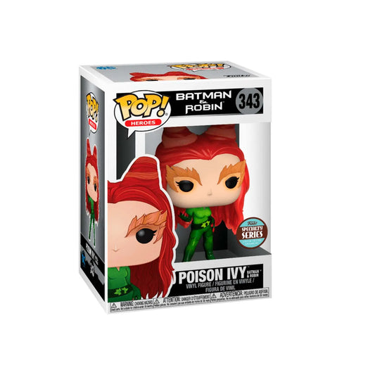 Funko POP! Heroes: Batman and Robin #343 - Poison Ivy Specialty Series + PROTECTOR!