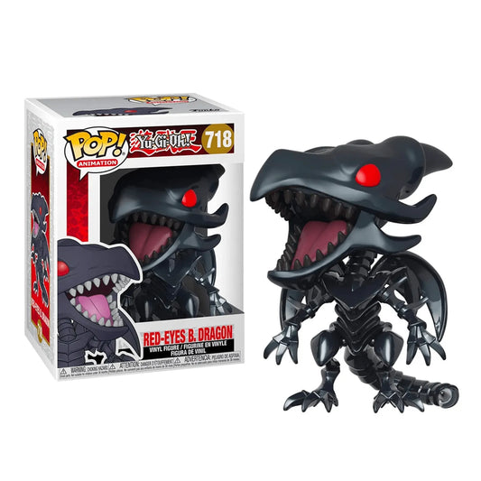 Funko POP! Animation: Yu-GI-OH- Red Eyes B Dragon #718 + PROTECTOR!