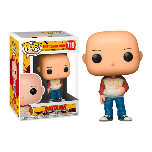 Funko POP! Animation: One Punch Man #719 Saitama + PROTECTOR!