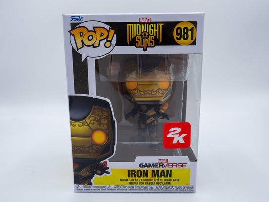 Funko POP! Marvel Midnight Suns #981 - Iron Man 2k + PROTECTOR!