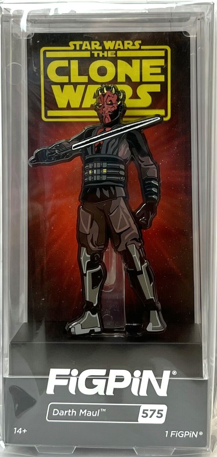 FiGPiN Star Wars The Clone Wars Darth Maul #575 Collectable FigPin