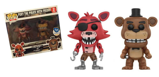 Funko PoP! Foxy The Pirate With Freddy (2 Pack) FYE Exclusive