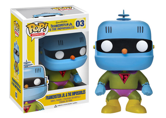Funko Pop! Animation #03 Frankenstein Jr. & The Impossibles Vaulted (sun faded box) + PoP Protector