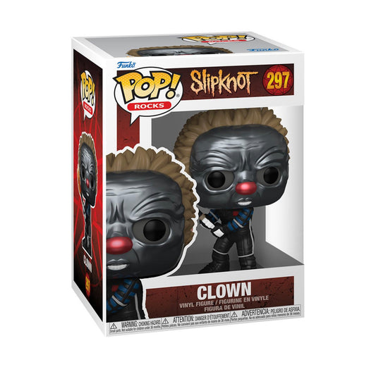 Funko Pop! Rocks: Wave 2 Slipknot Clown 297 + Free Protector