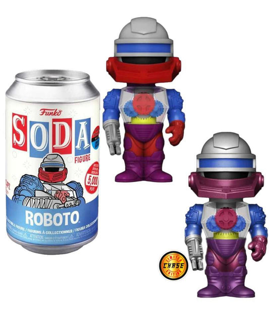 Masters of the Universe Roboto Toy Tokyo Sealed Limited Edition Funko Soda Pop Figure - Chance of CHASE!